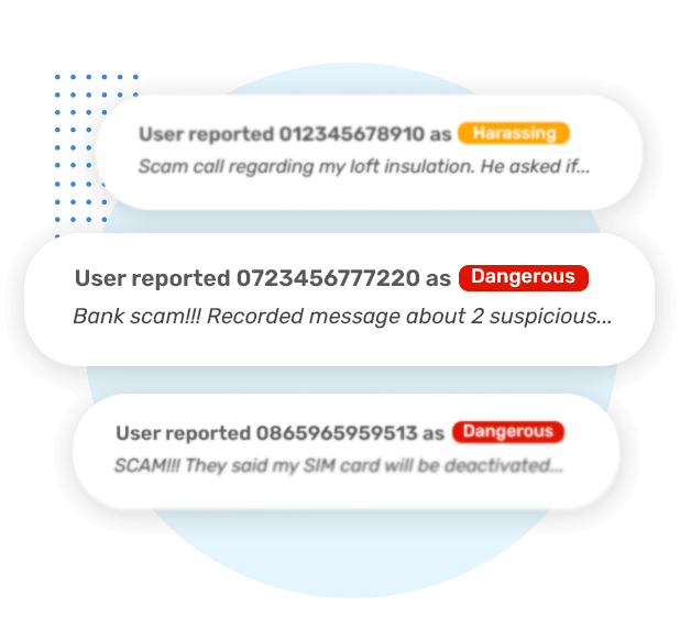 UK scam calls reported across NuisanceCalls.org.uk