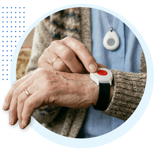 Telecare alarm with VoIP